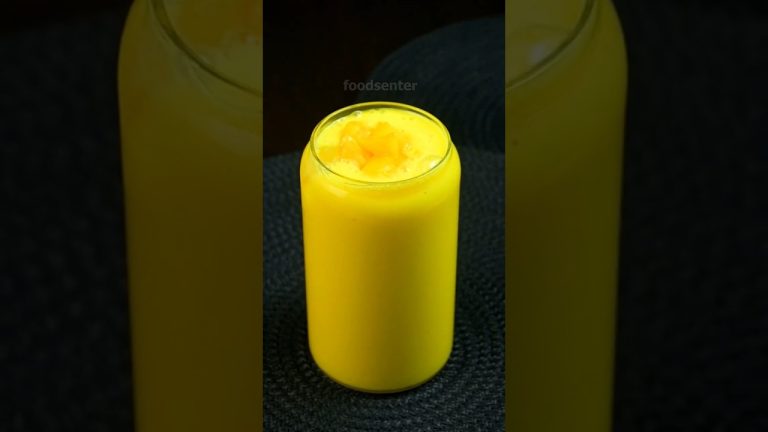 Mango Lassi🥭 ASMR Cooking #shorts #asmr #food #recipe