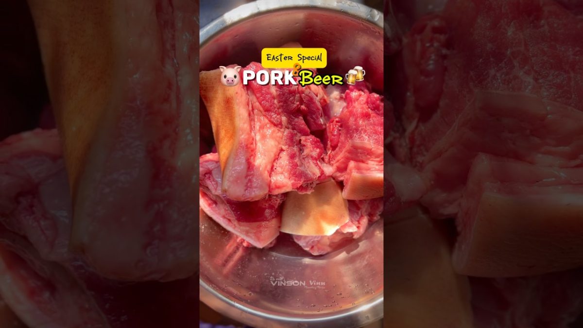 Pork and Beer | Kerala style Pork Recipe | Easter Special Pork Roast #porkrecipe #keralacooking