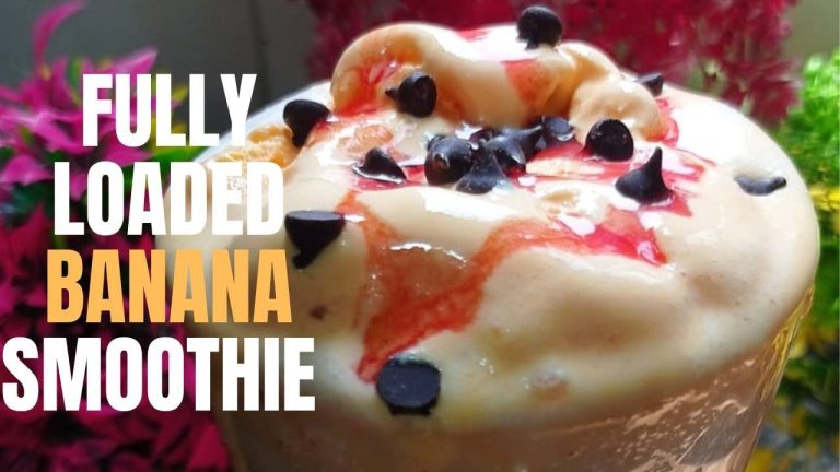 Easy 5 Minutes Banana Smoothie Recipe | Healthy & Delicious | Must Try at Home!