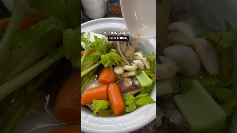 Rich and Nourishing Beef Bone Broth Recipe | Easy Homemade Bone Broth