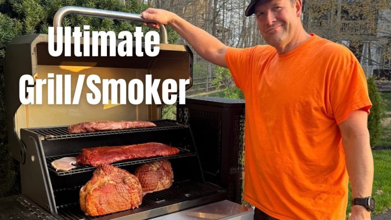 Masterbuilt Gravity Series 1050 WiFi Charcoal Grill and Smoker – Unboxing Assembly and First Smoke