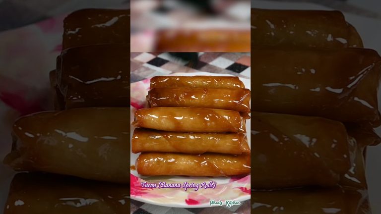 Banana Spring Roll! Turon! #pheatzkitchen #shorts #food #recipe #banana #turon #springroll