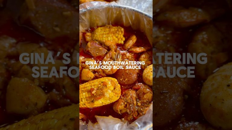 Gina’s Mouthwatering Seafood Boil Sauce #seafoodboil #seafoodrecipes #seafood #cajunseafood