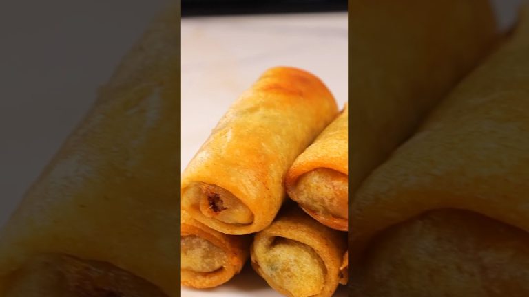 How To Make Spring Rolls At Home