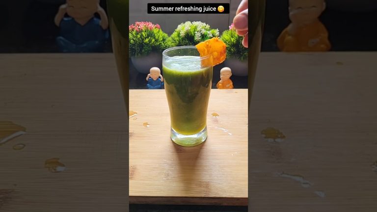 summer refreshing juice #shorts #shwetaajiojikitchen #food #summerdrink #youtubeshorts #foodie