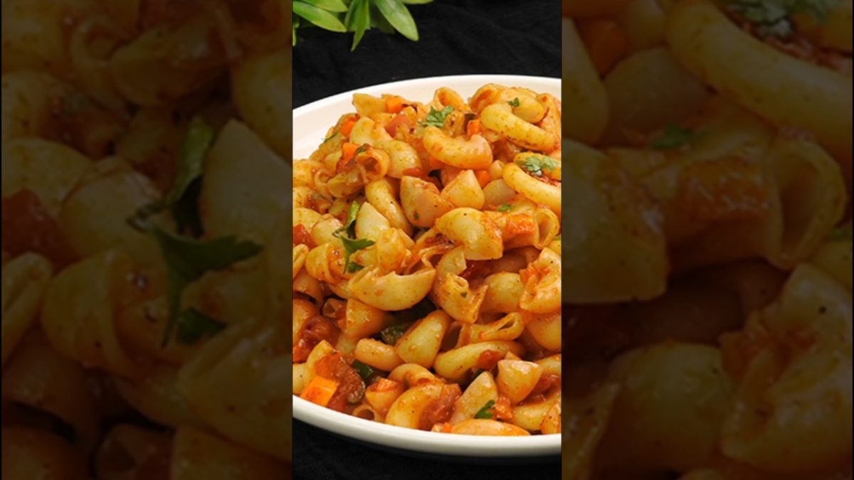 Macaroni Pasta | Pasta Recipe Indian Style | How to make macaroni pasta #shorts #shortsvideo #pasta