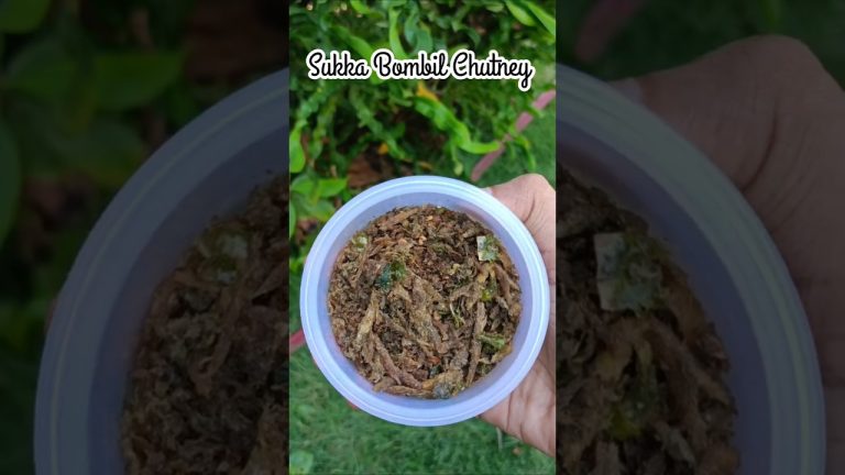 Sukka Bombil Chutney #seafood #fishrecipe #thecharecipe #seafoodrecipes#bombilfry #chutneyrecipe