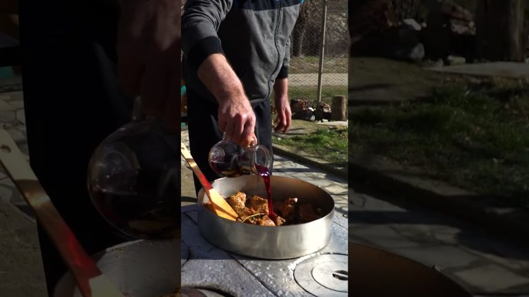 Delicious Pork Stew with Vegetables / My Grandma's recipe