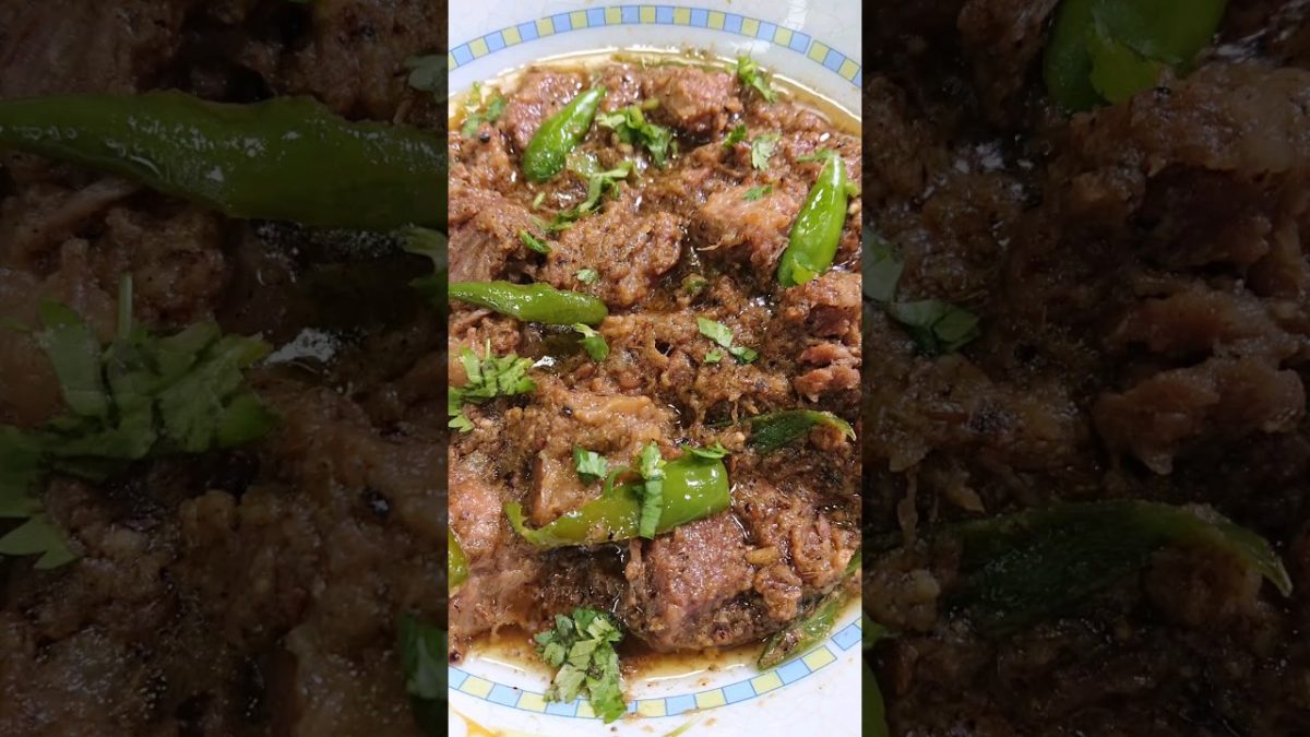 Kali Mirch Beef Karahi Recipe #beefkarahi #karahi #shorts