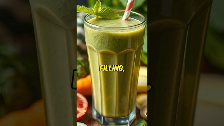 Creamy Avocado Dream Smoothie Recipe #subscribe #smoothierecipe #shorts