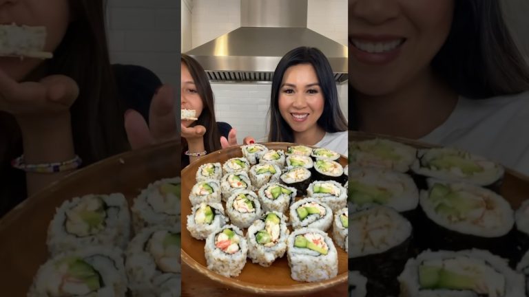 California Rolls for Lunch | MyHealthyDish