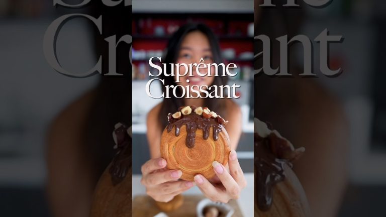 Easy baking recipe: Supreme croissant / New York Roll #recipe #supremecroissant