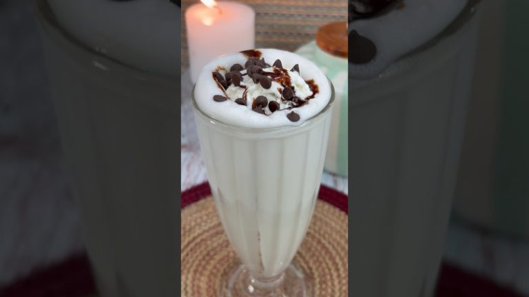 Classic Vanilla Milkshake | #shorts #milkshake
