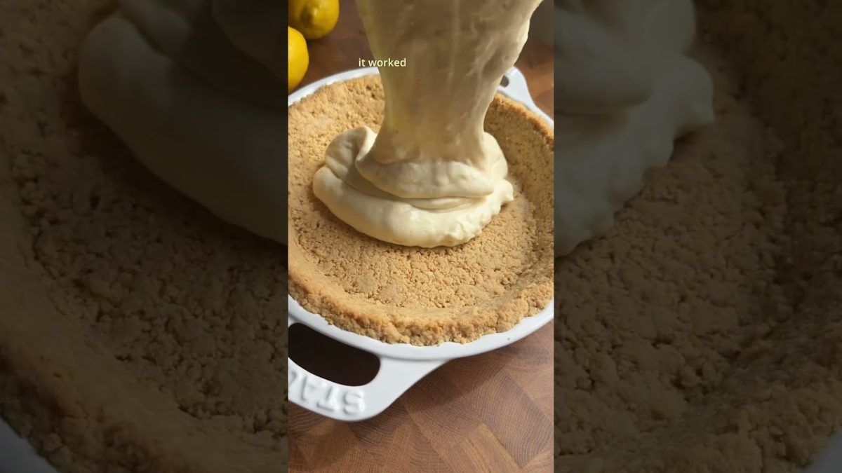 STOP making boring desserts and make this lemon pie instead!! Ep3 part 2 of our lemon series!#lemon