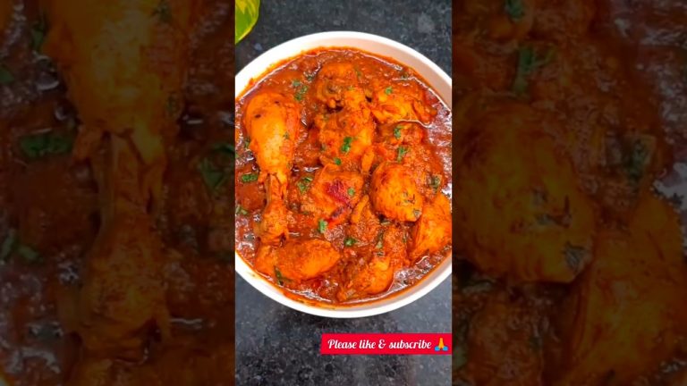 Easy and tasty Bihari Chicken recepie/ Chicken masala recipe #shorts #ytshorts #chicken