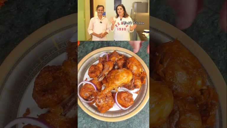 Farah Khan's Favourite Chicken Fry🍗😋 #cooking #chicken #recipe