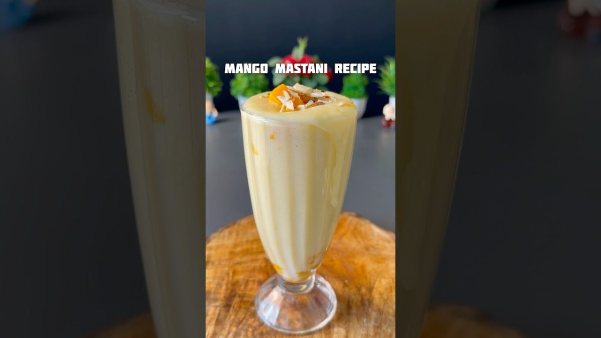 Trending Recipe of Mango Mastani #shorts #mango #mangoshake #recipe #summerdrink
