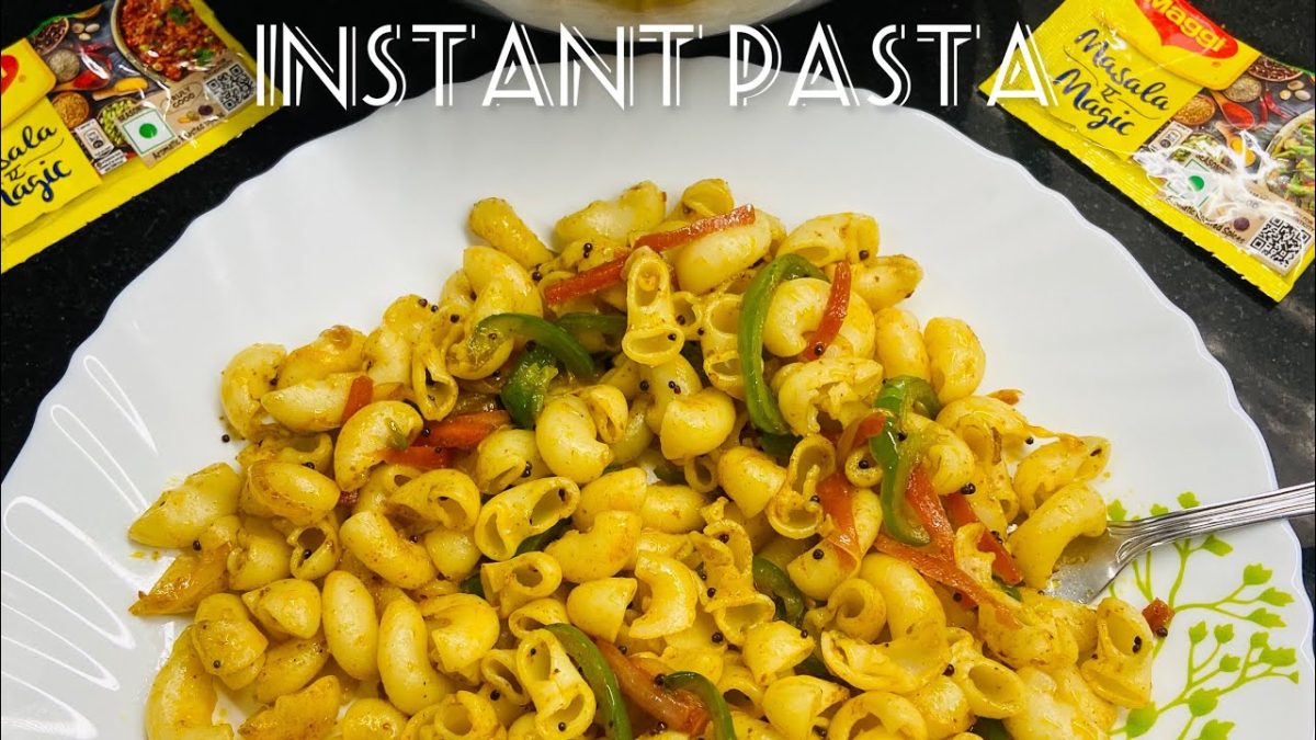 🤤Instant Pasta with magic masala😉😋 #shorts #short #youtubeshorts #pasta