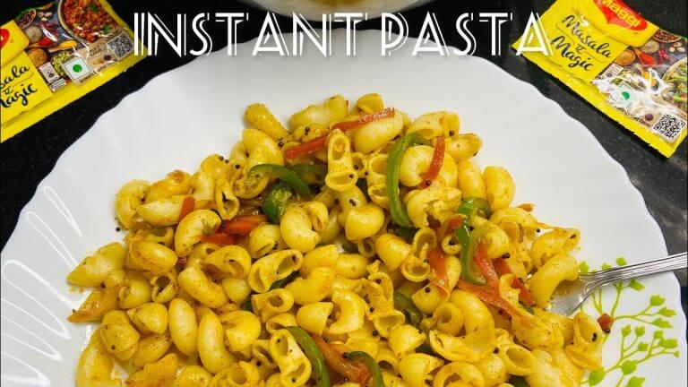 🤤Instant Pasta with magic masala😉😋 #shorts #short #youtubeshorts #pasta