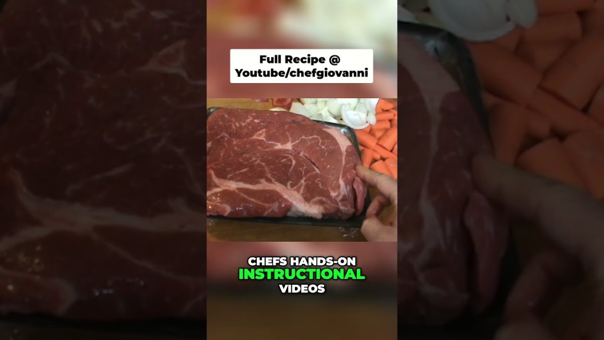 Mouthwatering Chef shares Beef Roast Recipe selection prep cooking #videos #shorts #fyp #fy #art