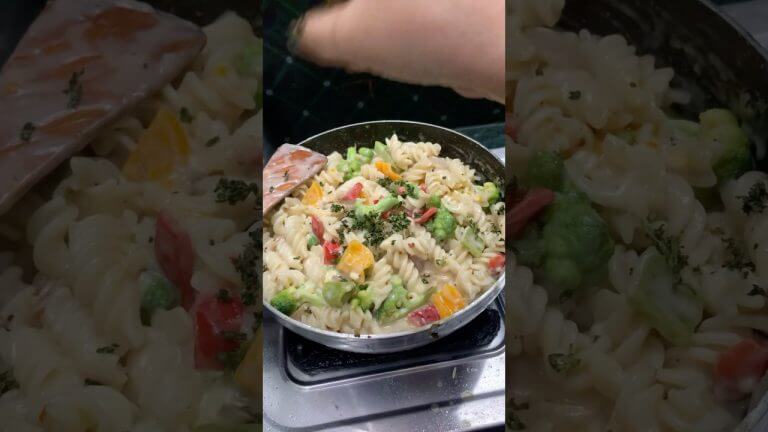 White sauce pasta recipe🤤😋
