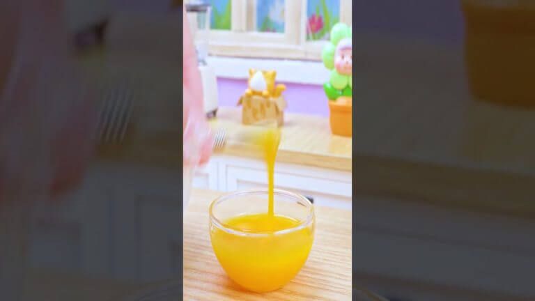 Miniature Beef and Egg Recipes #miniature #food #cooking #shorts