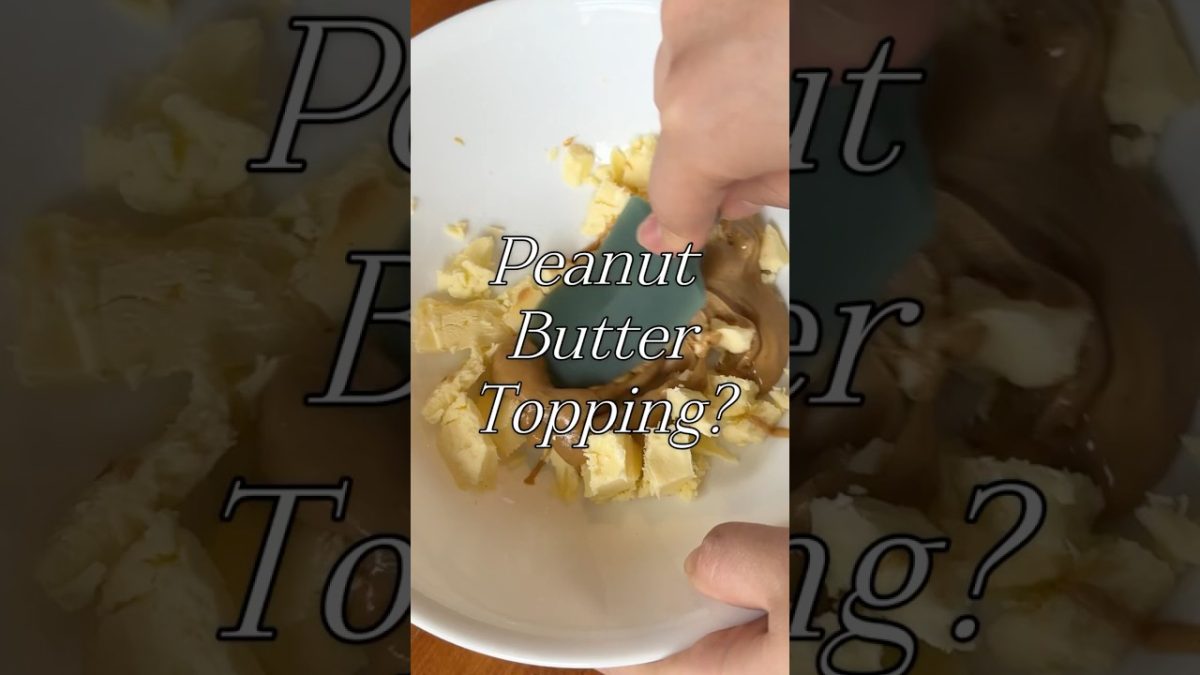 Making a Secret Peanut Butter Crust (Any Guesses?) #fyp #foryou #baking #recipe #dessert #cookies