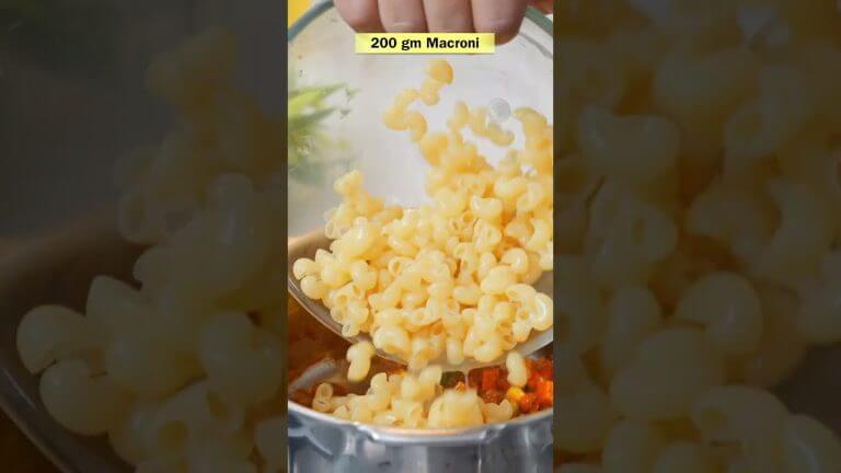 Pressure Cooker wali Macaroni – 10 mins only #amazing #tasty #bharatzkitchen