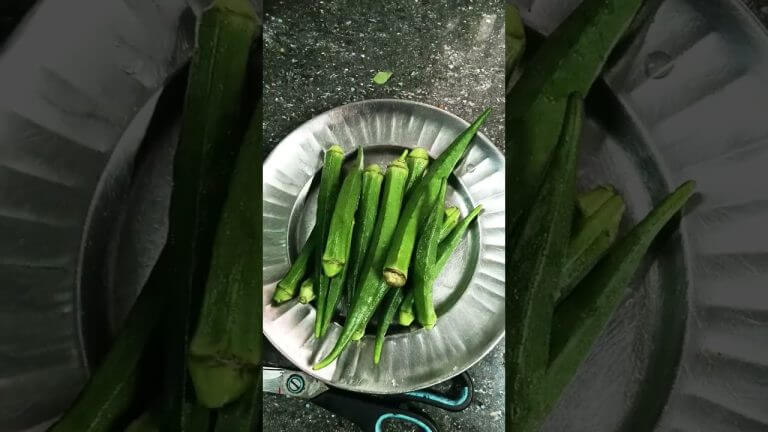 ।। भिंडी की अनोखी रेसिपी।।😆😂 #recipe #food #cooking #homemade #funny #experimnent #ytshorts #comedy