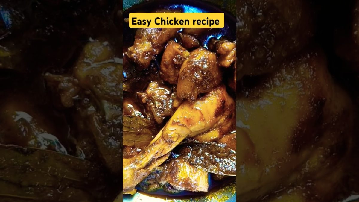 easy chicken recipe #shorts #trending #shortsfeed #viral #food #trending #chickencurryrecipe