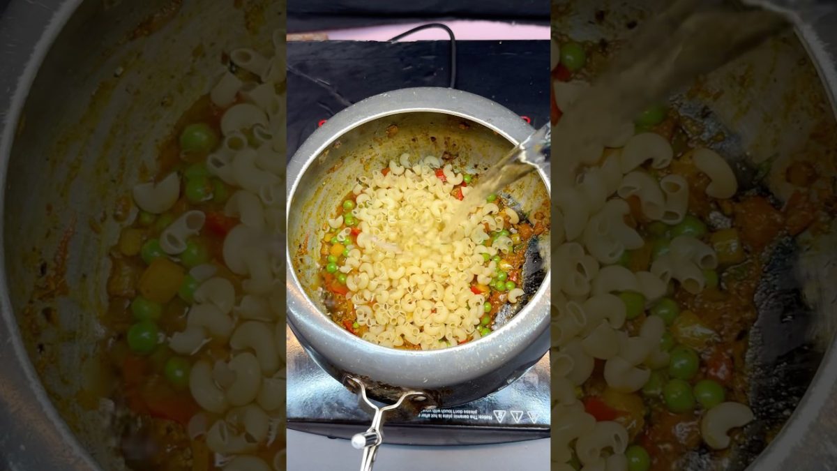 10 min pasta recipe in cooker #shorts