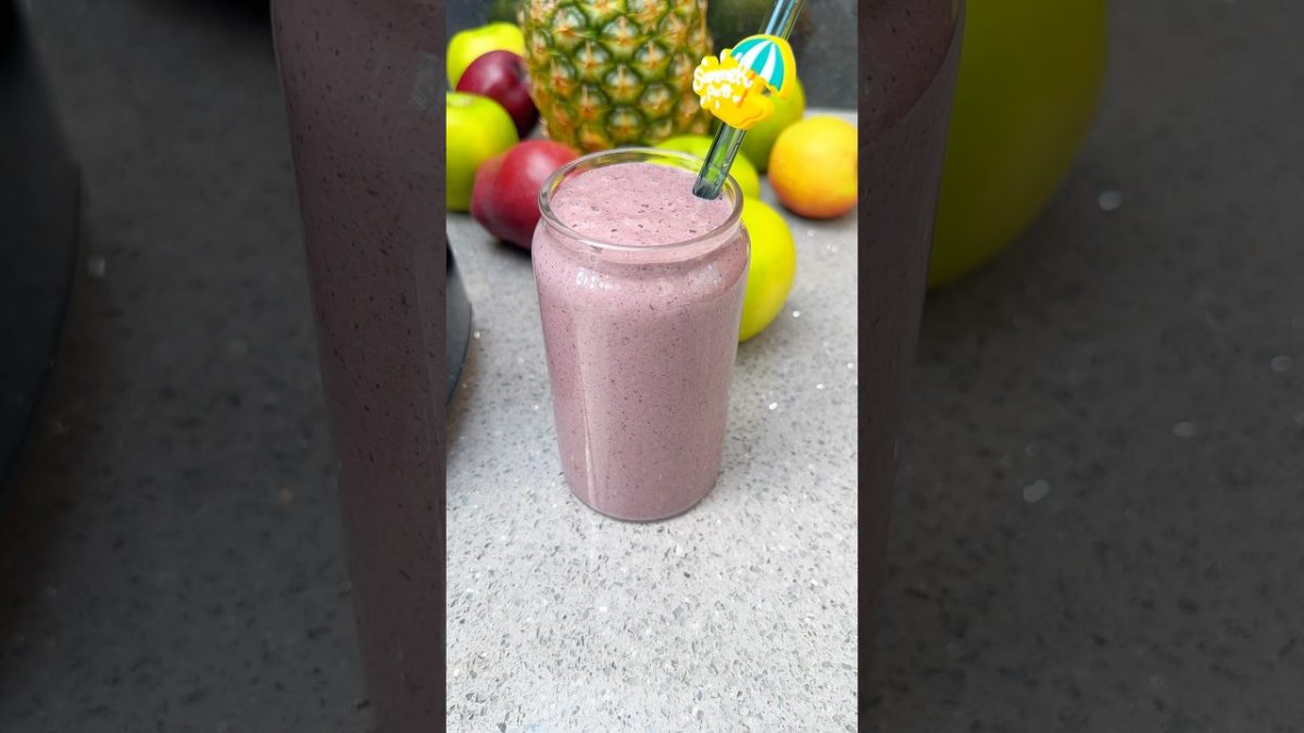 This smoothie has a creamy texture that is refreshing#smoothierecipes #healthylife #healthy