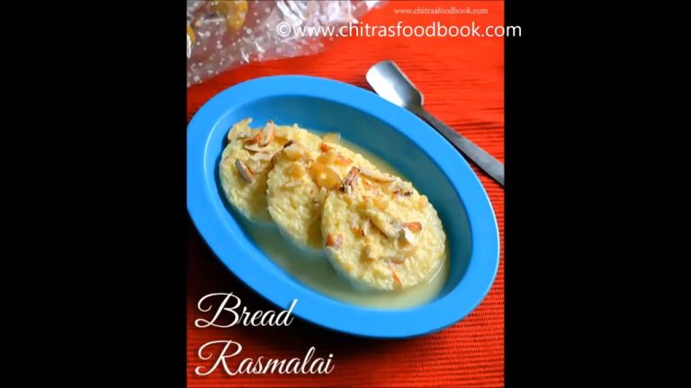 Bread Rasmalai | Bread Rasmalai without custard powder – New year sweet recipes #happynewyear