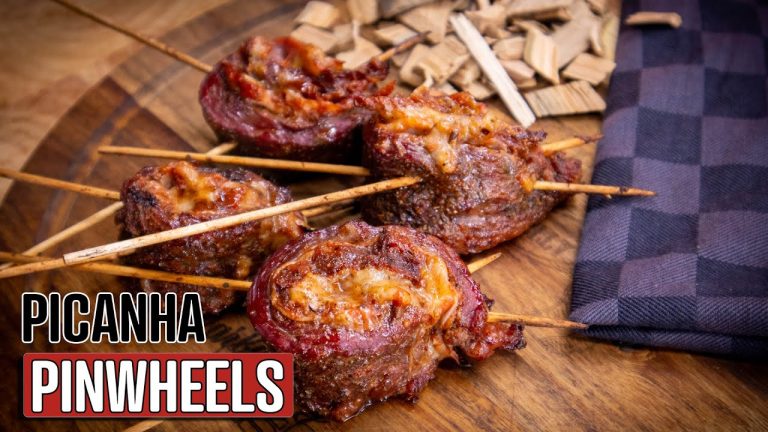 Picanha Pinwheels met pesto, ham en kaas! – NasQ BBQ