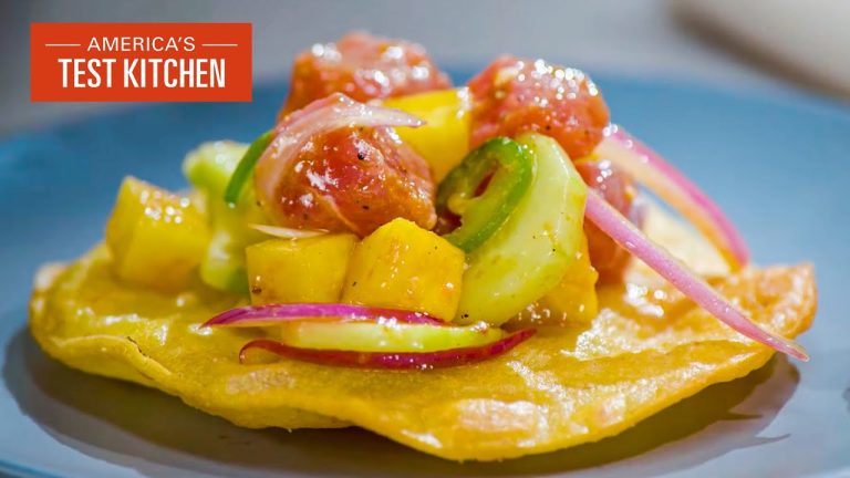 Crispy, Easy, Fresh Tuna Tostadas | America’s Test Kitchen