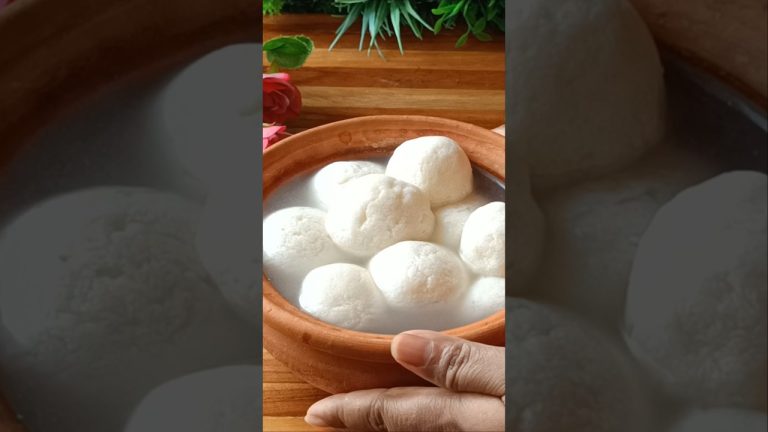 Soft Rasgulla Recipe | Easy and simple way to make perfect rasgulla 😋🤤😍 #shorts #recipe
