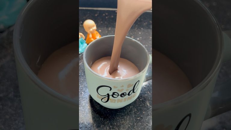 When life needs a sweet fix—chocolate smoothie time #shorts #smoothie