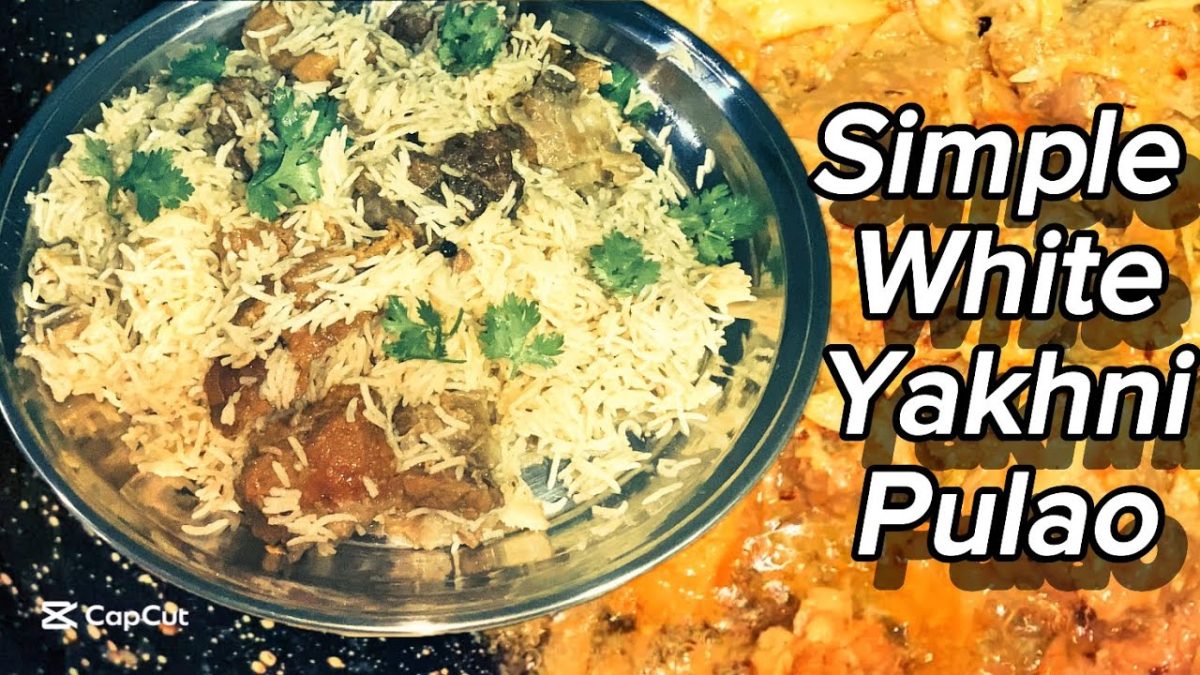 Beef White Yakhni Pulao Recipe 2025 | Deghi Beef Pulao by Cooking Wand