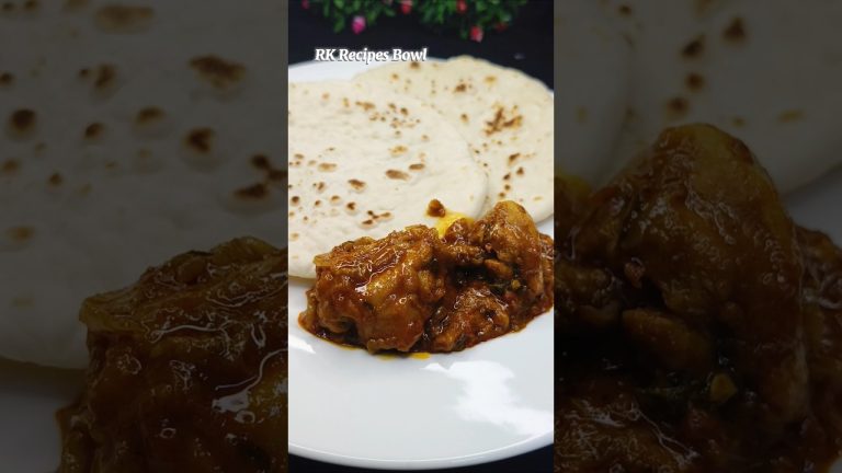 ஒரே மாதிரி செய்யாதீங்க  | RK Recipes Bowl | Dhaba Style Chicken | Side Dish For Roti Chapati | Easy