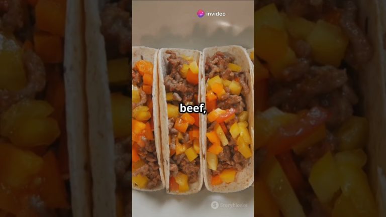 Beef Tacos Recipe! #usa #americanfoods