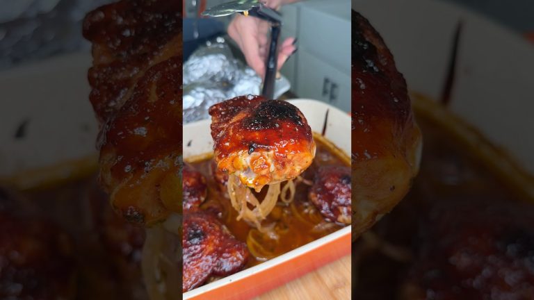 Sticky & cRiSpY! #stickybbq #chickenbake