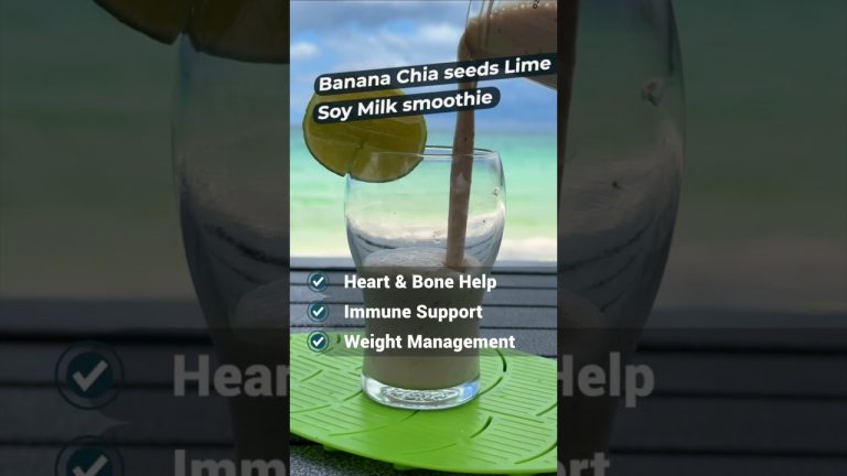 Banana and Chia Seeds smoothie | Smoothies recipes  #fruitsmoothie #bananajuice