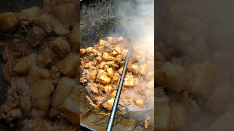 tasty pork. pork meat cooking. delicious pork. #pork #porkcurry #porkrecipe