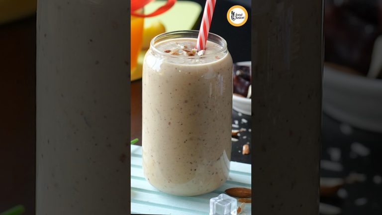 Apple & Date smoothie Sehri special Recipe by Food Fusion