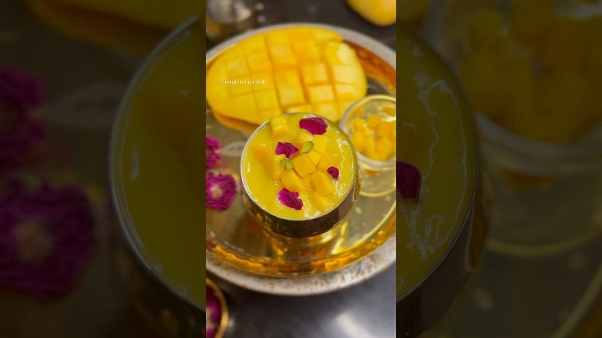Mango Lassi | Mango Smoothie Recipe #lassi #mangolassi