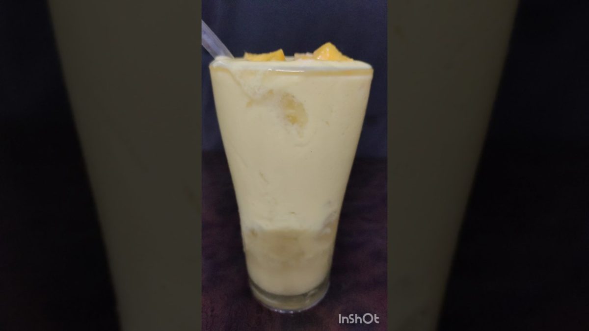 mango 🥭 smoothie 🥤#shorts #asmr #mango
