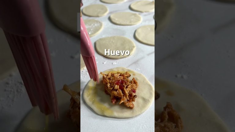 Empanadas de Pollo CRUJIENTES en 20 Minutos!