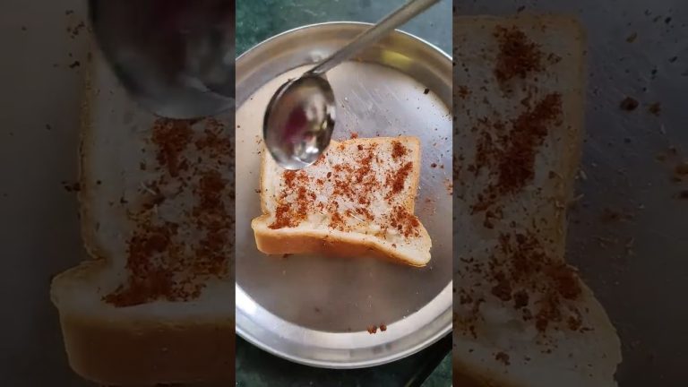 2 Minutes Breakfast Recipe l Bread Toast #shorts #ytshorts #breakfast #bread #food #viralshorts