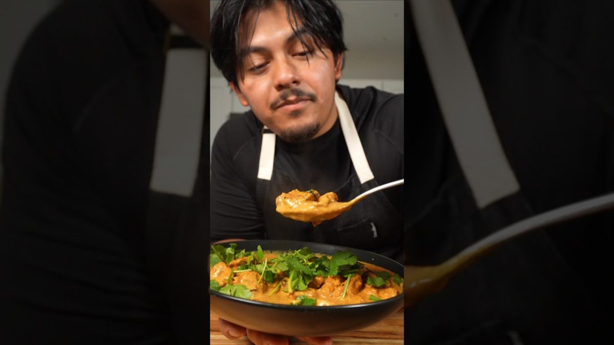 a chicken buttered this. #butterchicken