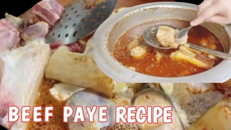 The Most Delicious Beef Paya Recipe (Perfect for Eid!)